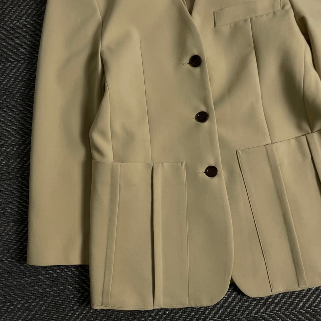 SLUB 우먼스 미니멀 블레이저 자켓o 3631 상품이미지2