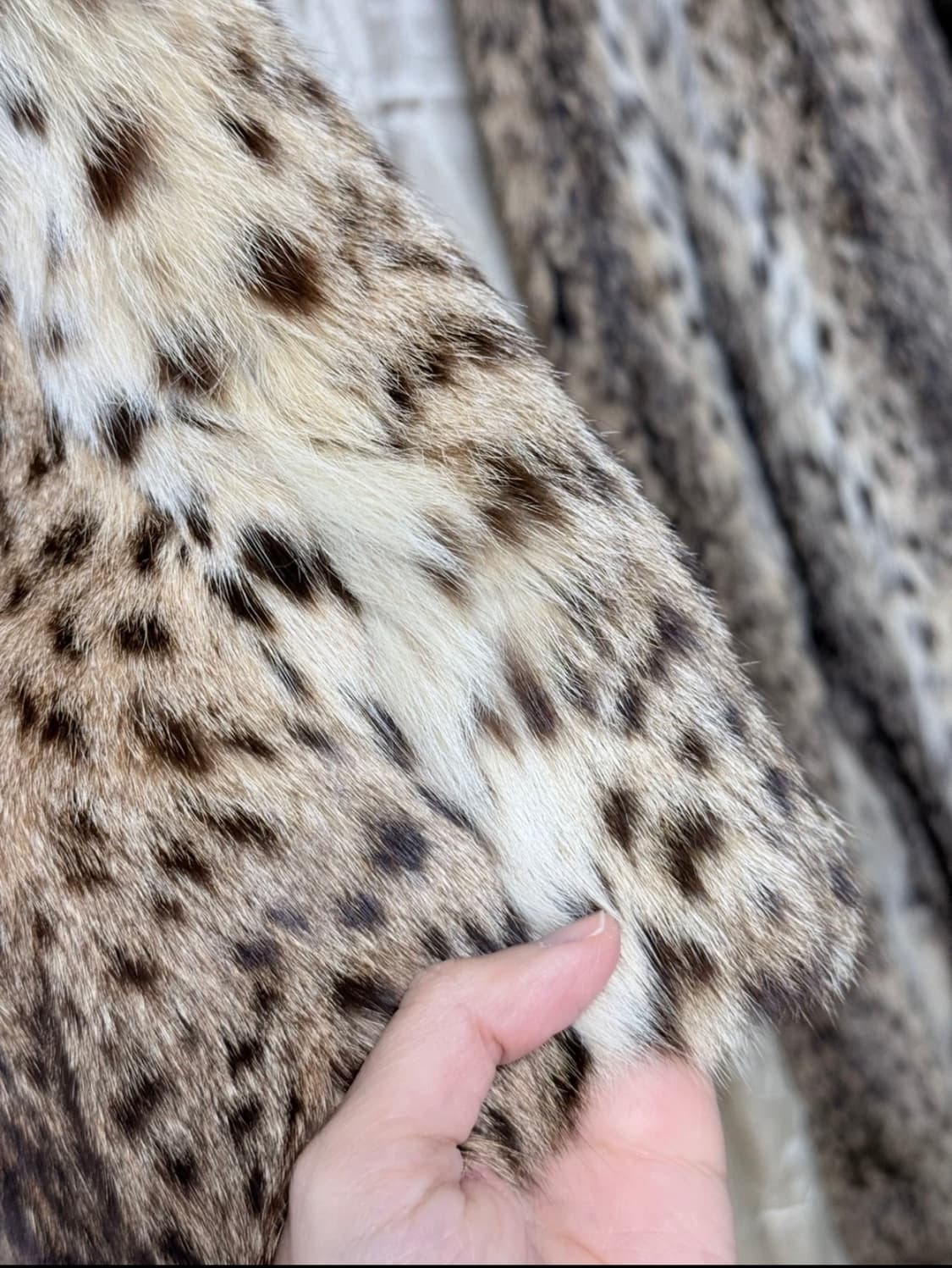 빈티지 리얼 퍼코트 상품이미지2