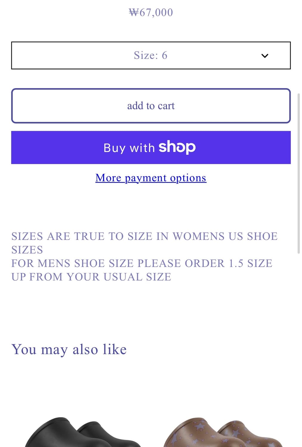 (가격내림x)Praying clogs size 8 프레잉 클로그 화이트 상품이미지2