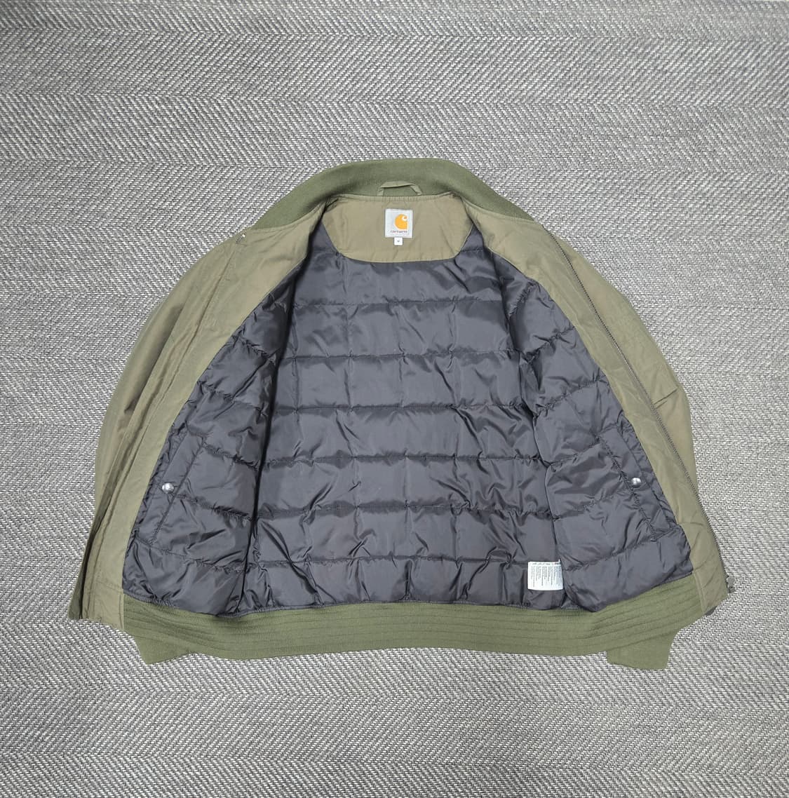 칼하트 WIP MA-1 봄버 자켓 카키 상품이미지3