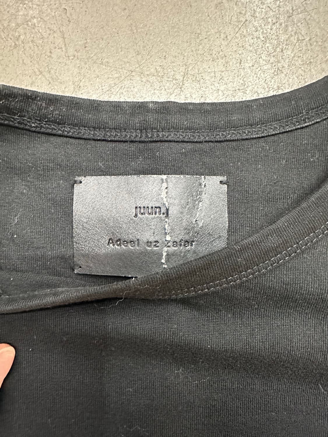 🔥준지 아딜 고양이 롱슬리브 블랙🔥 상품이미지4