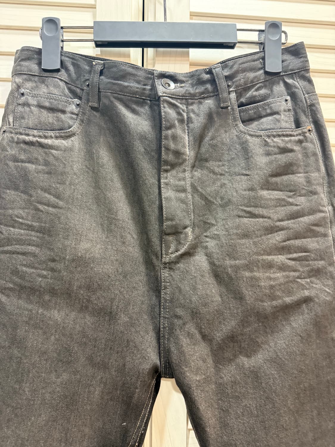 Rick Owens 릭 오웬스 다크쉐도우  블랙 데님 진 상품이미지3
