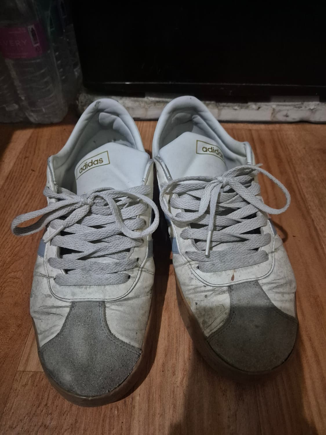 아디다스 네오 VL 코트 2.0 화이트 블루 상품이미지1