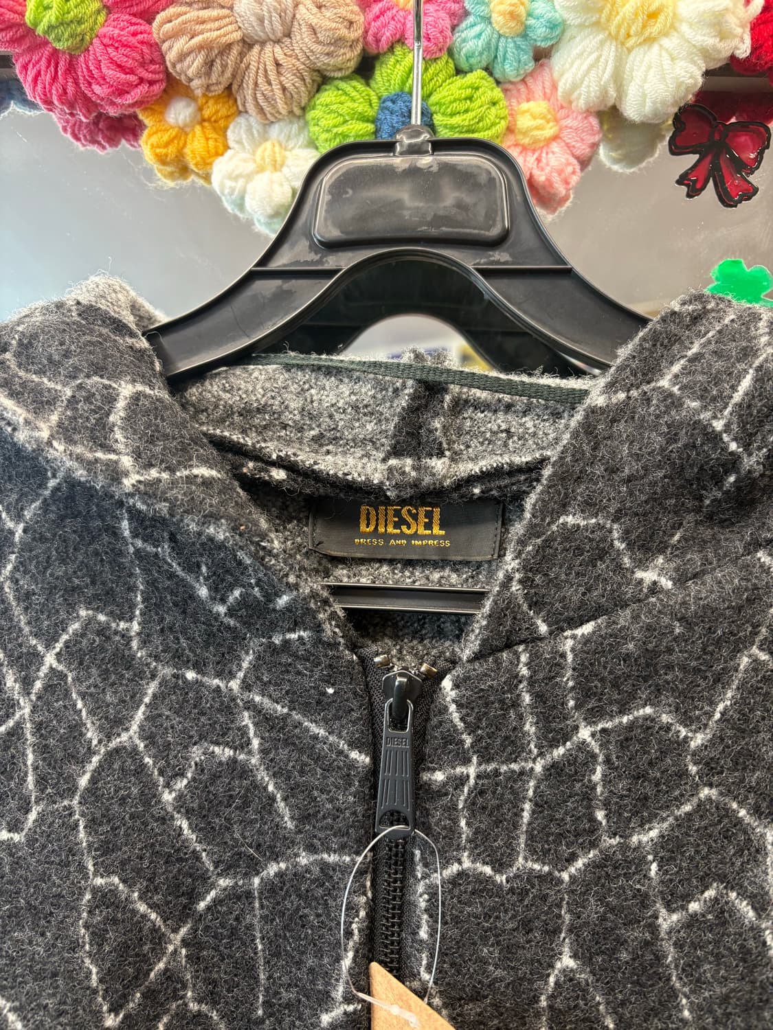 디젤 여성 하프코트 오버핏 상품이미지2