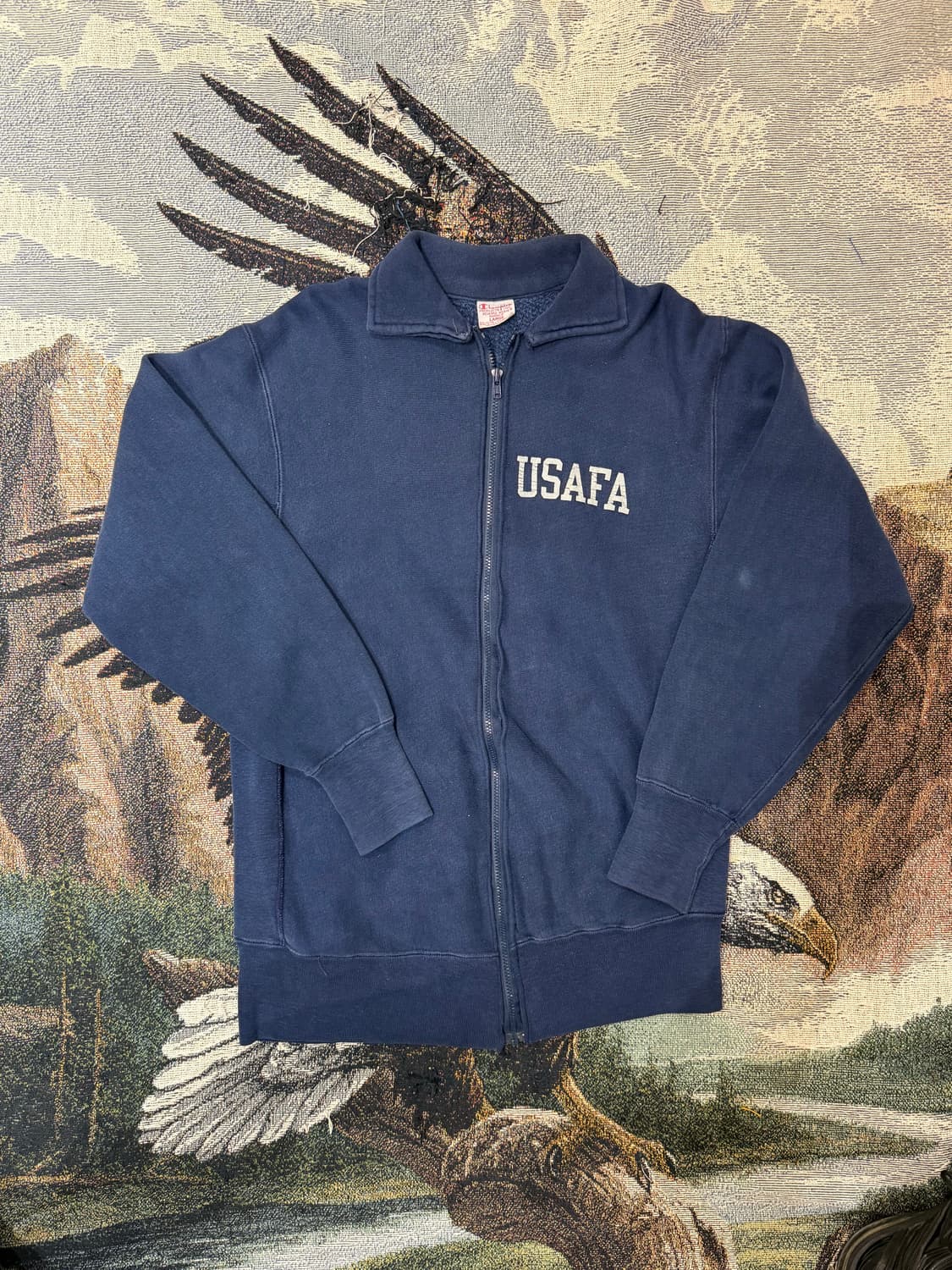 Rare 1970's Champion USAFA Full Zip Reve 상품이미지1
