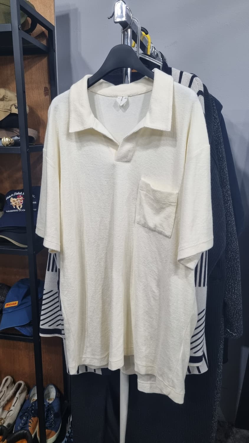 아르켓 카라티 타월재질 오프화이트 110(xL) 상태10/8 상품이미지1