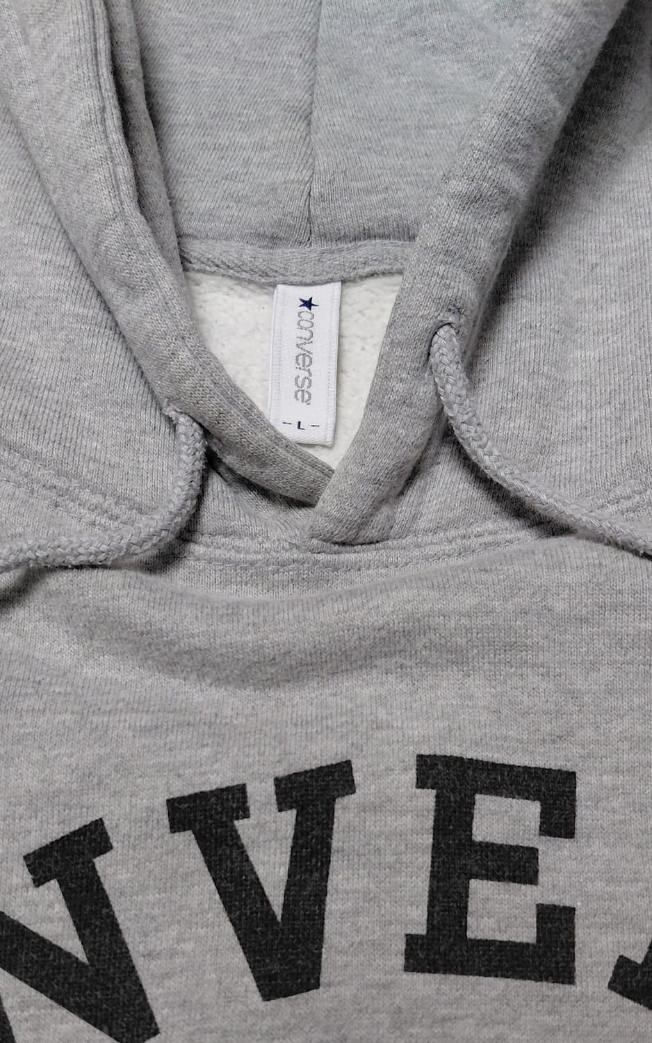 일본 Converse 컨버스 척테일러 올스타 기모 후드티 L 상품이미지3