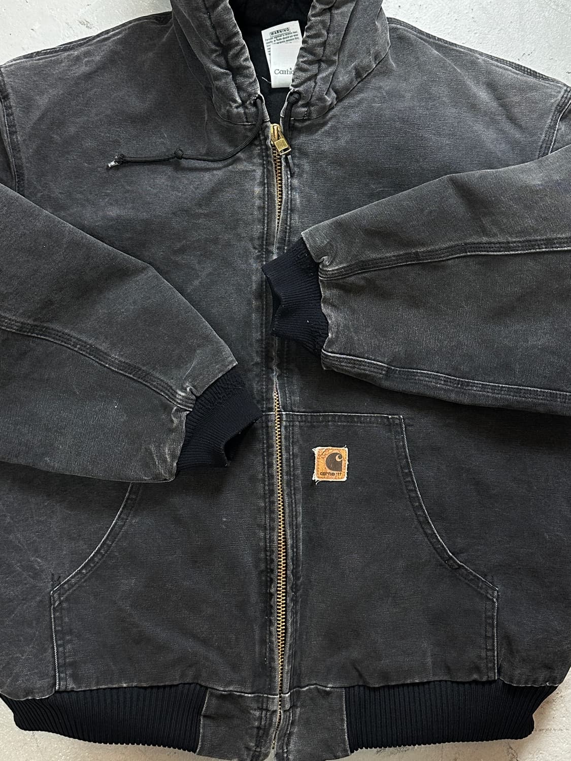 OG 칼하트 J130 액티브 자켓 칼하트 BLK 아이유 상품이미지8