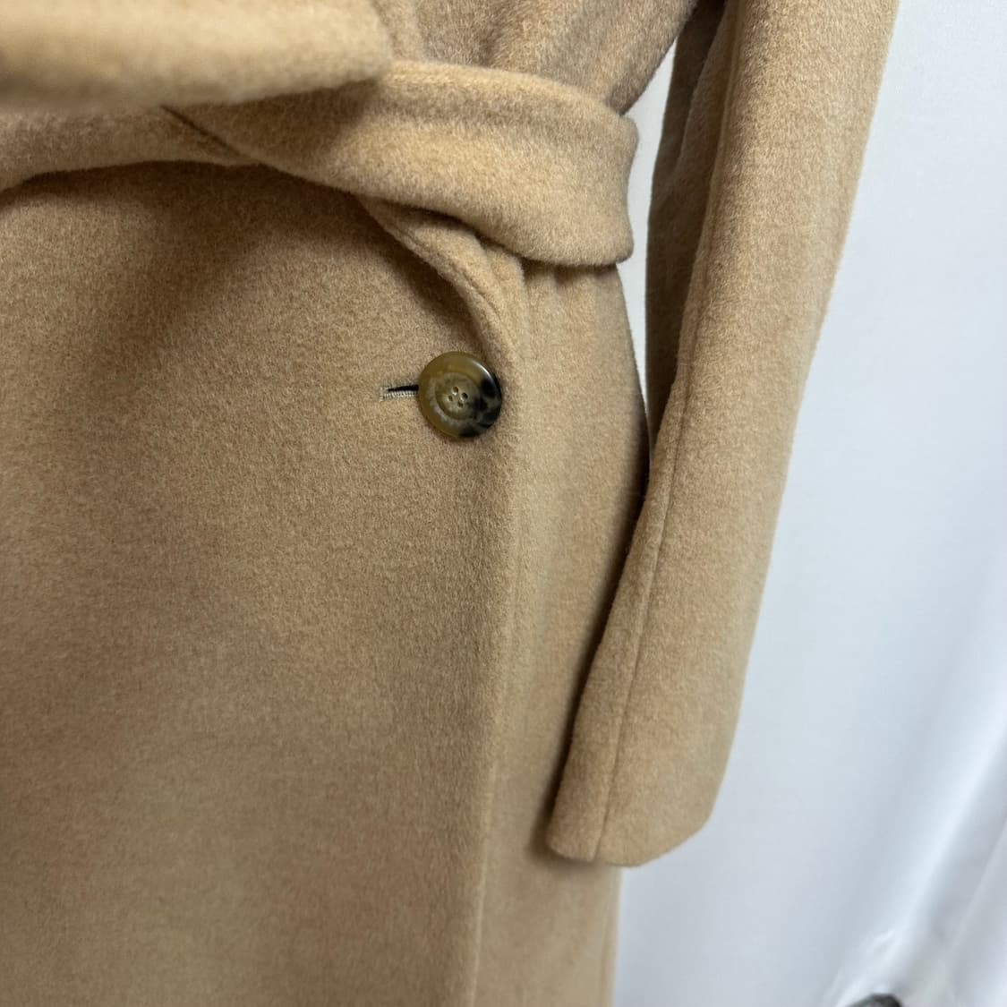   막스마라 여자 허리끈 울 코트 38사이즈 (44-55추천)  상품이미지3