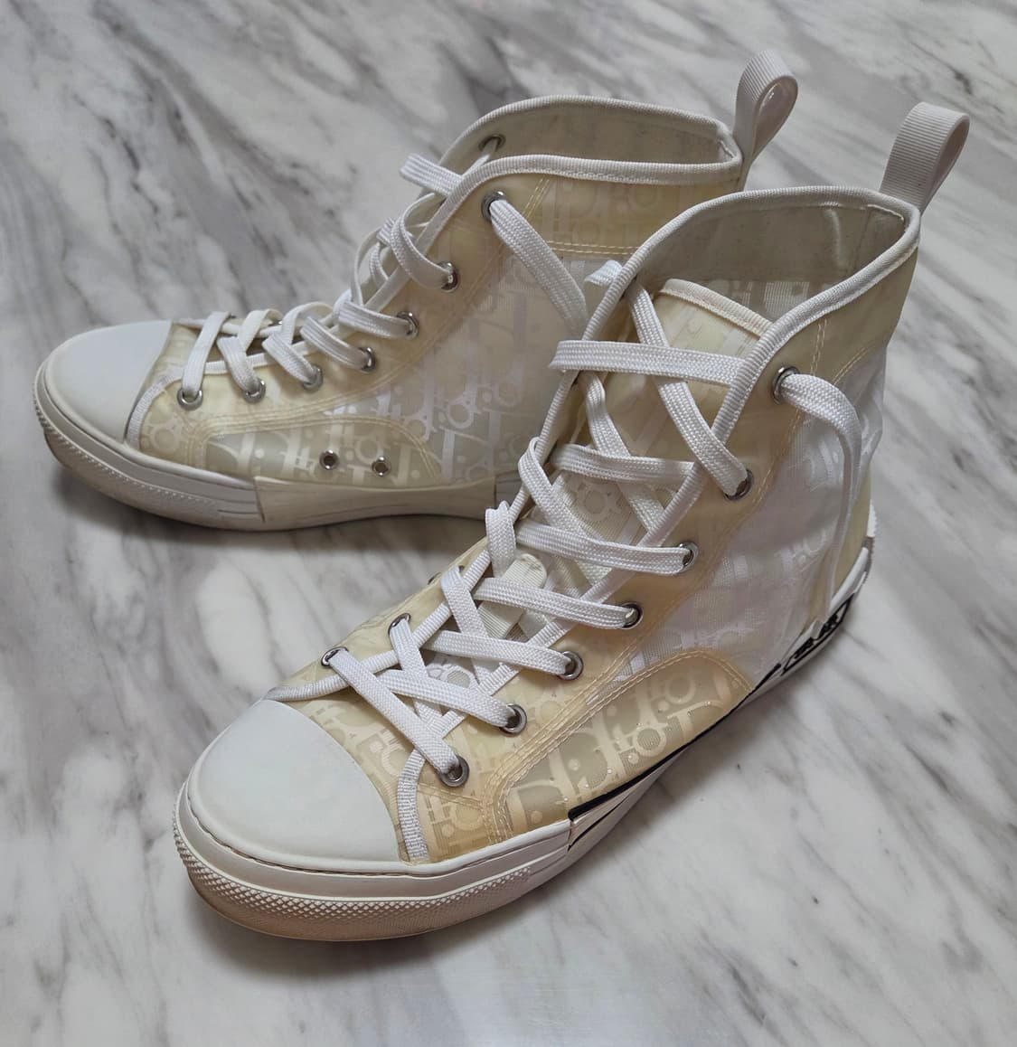 디올 오블리크 하이탑 스니커즈 상품이미지1