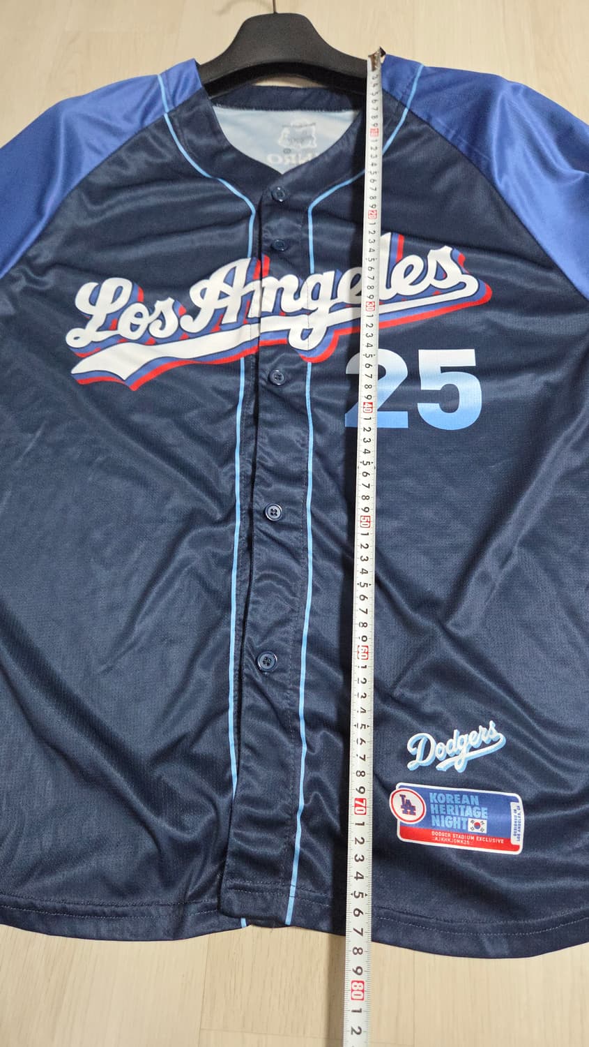 (착샷) LA다저스 유니폼 코리안 나이트 져지 상품이미지6
