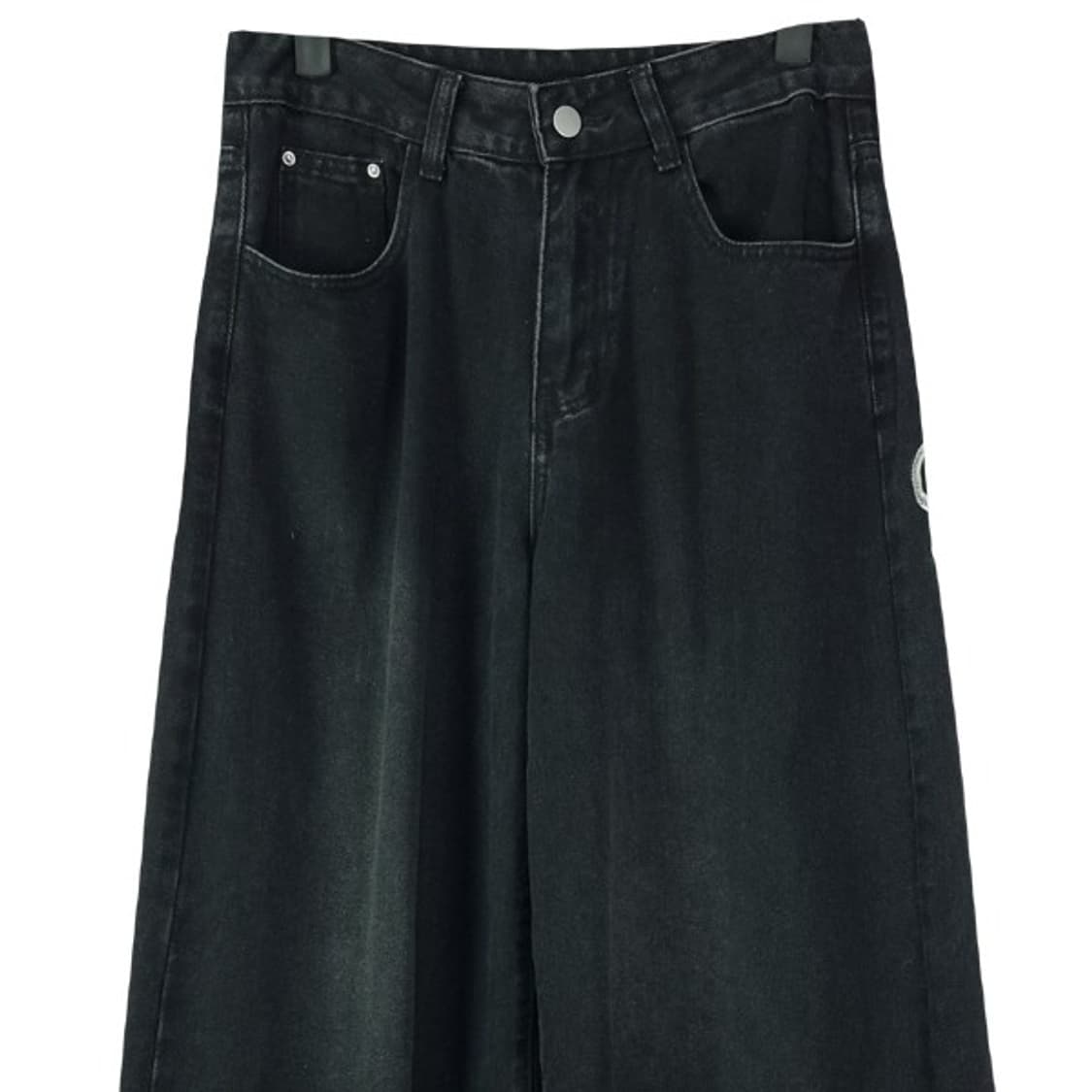 [일본빈티지] 크로스 십자가 그래픽 슈퍼 와이드 데님 팬츠 M18955 상품이미지4