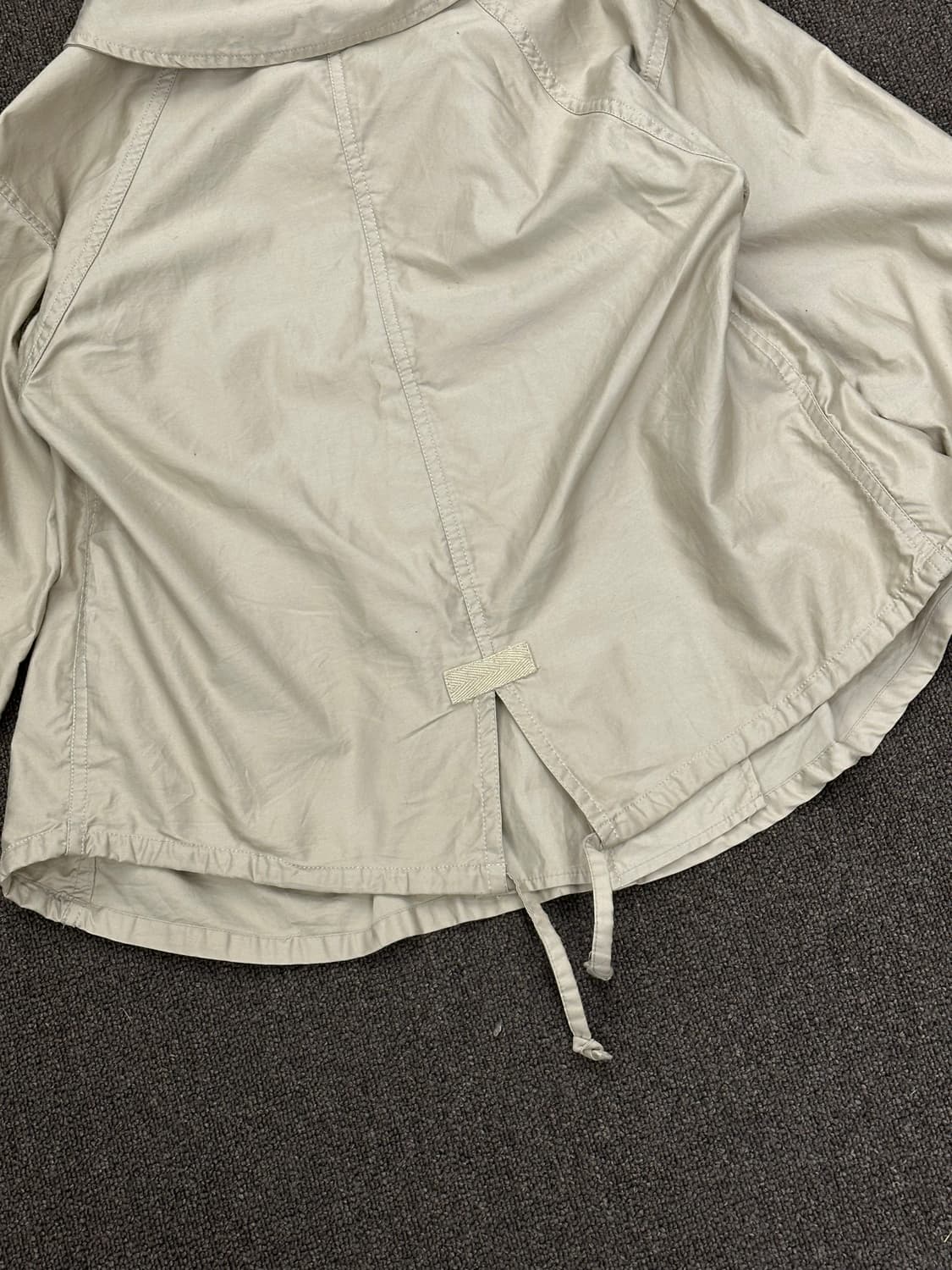 38)Japanese vintage 베이지 코튼 후드자켓 상품이미지8