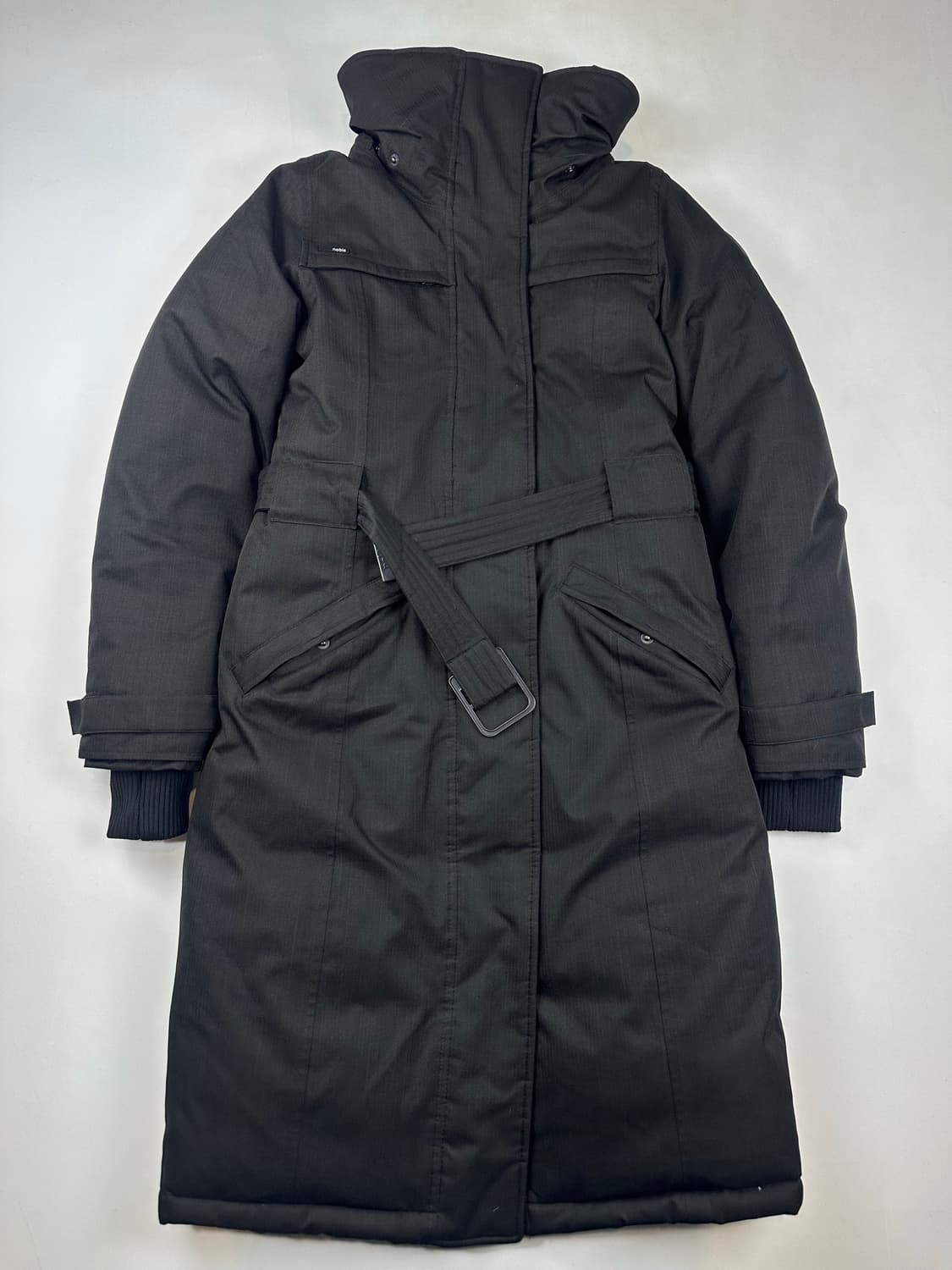 노비스 쉬라 롱패딩 (모자x) qr정품 상품이미지1