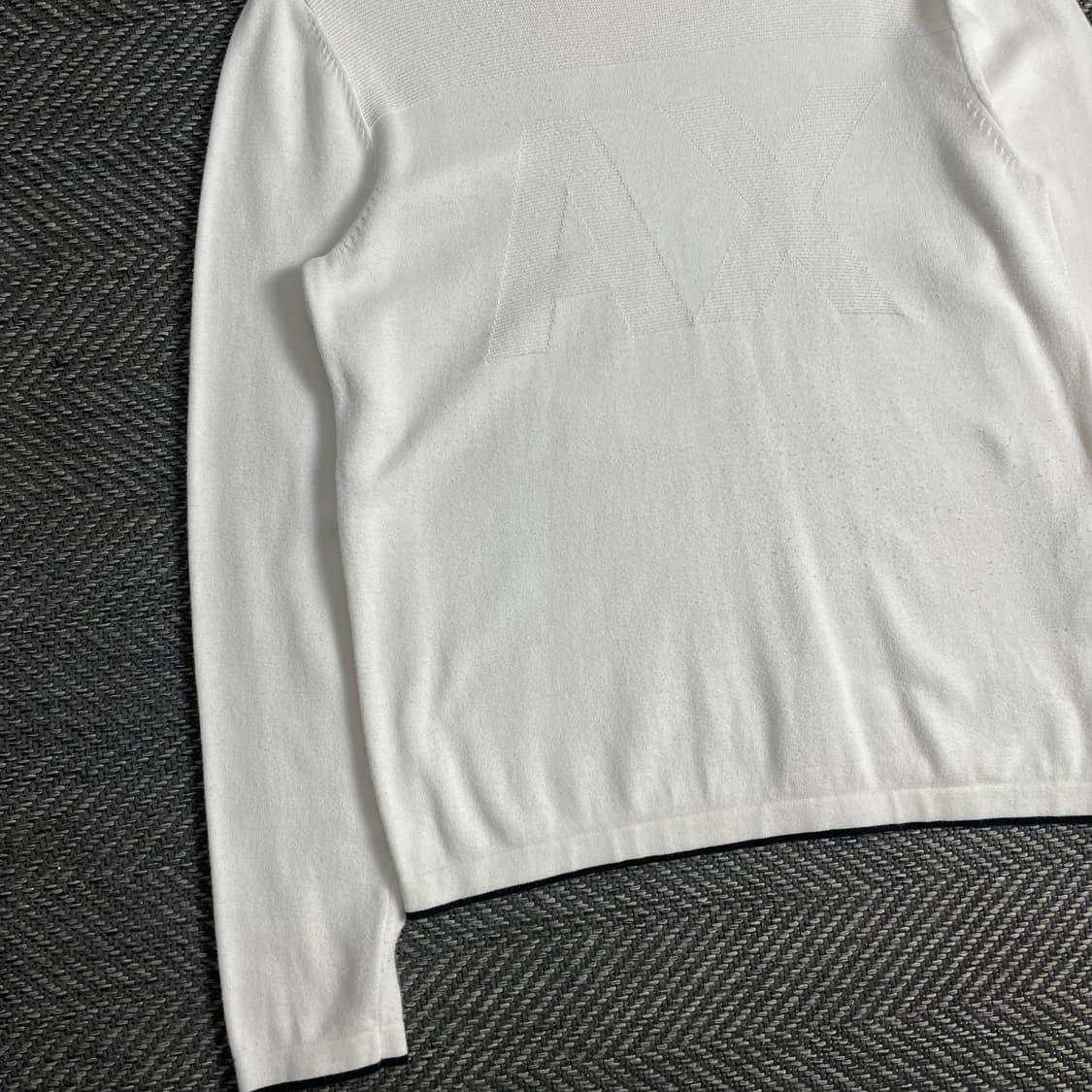 아르마니 아카이브 빅로고 박시핏 니트o 3446 상품이미지3