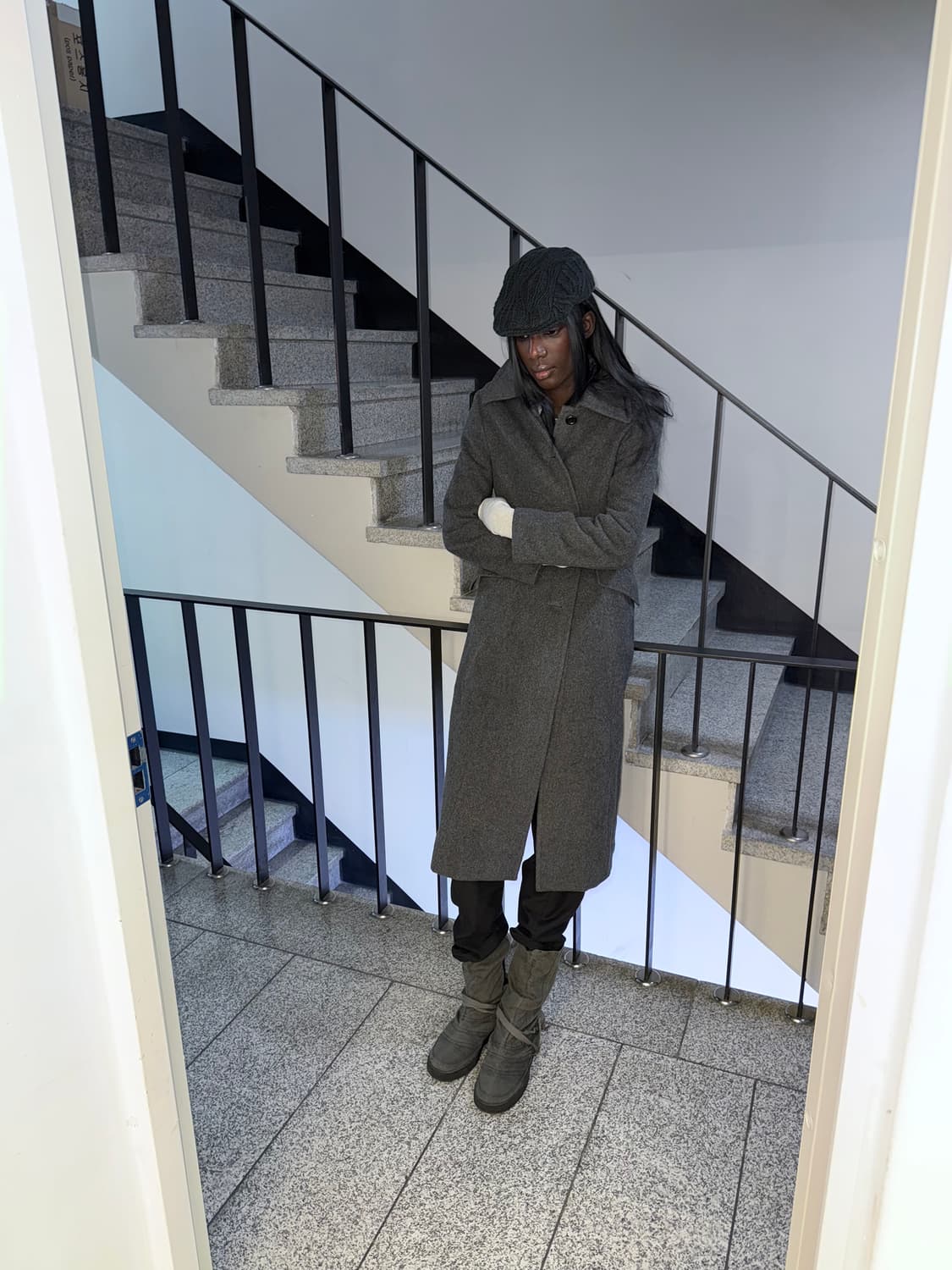 maxi wool coat 상품이미지2