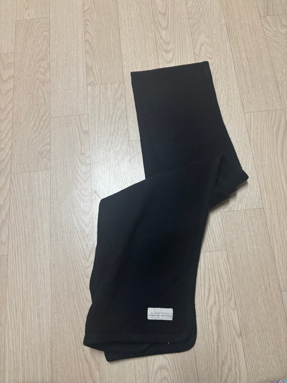 클라스티지 블랙 머플러 판매 상품이미지1