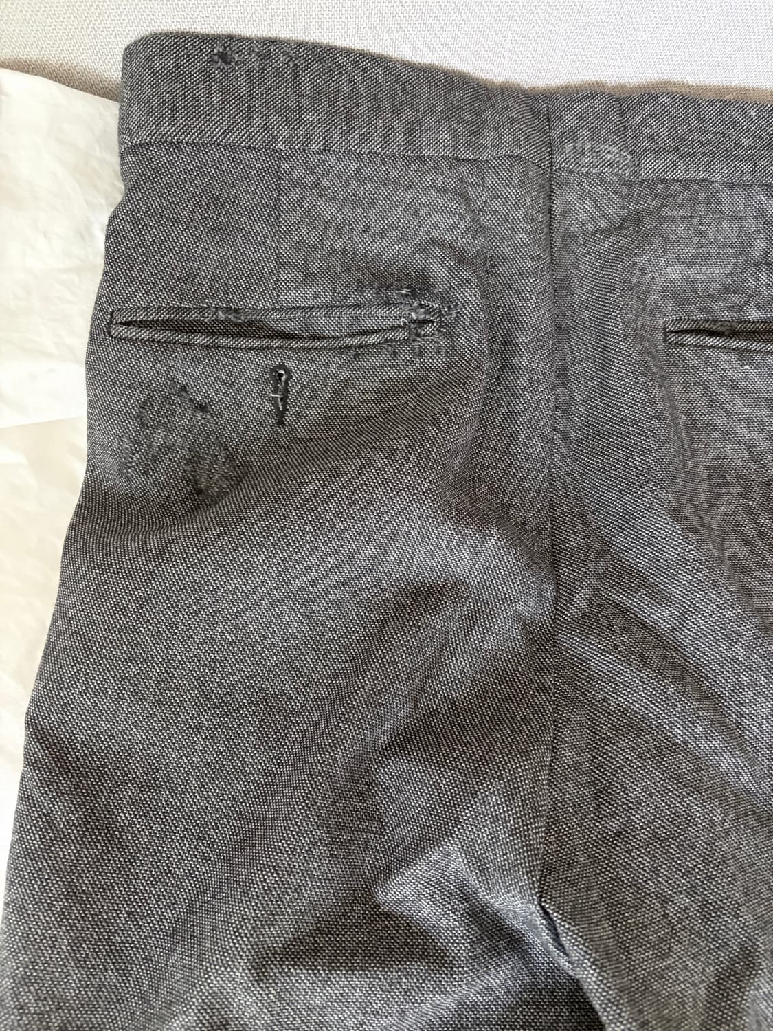 마르니(MARNI) 디스트로이드 플레어 팬츠 사이즈 48 상품이미지9