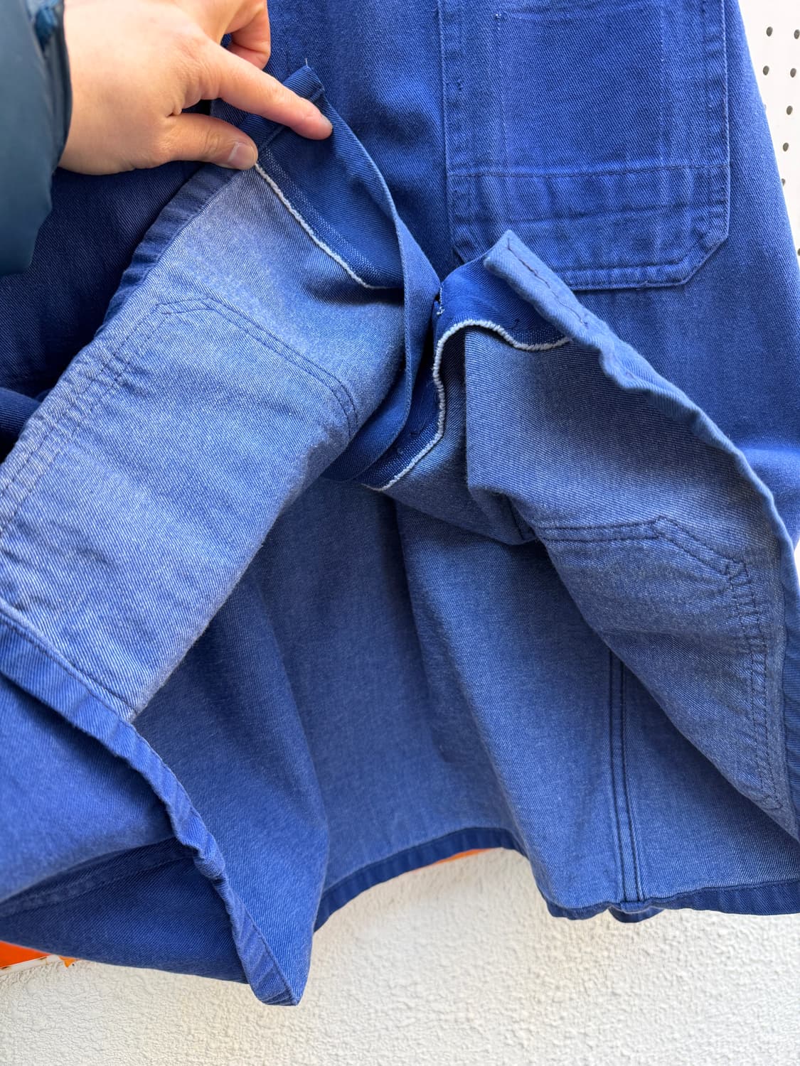 OLD VINTAGE DENIM BIG SIZE 데님 프렌치워크자켓 상품이미지7
