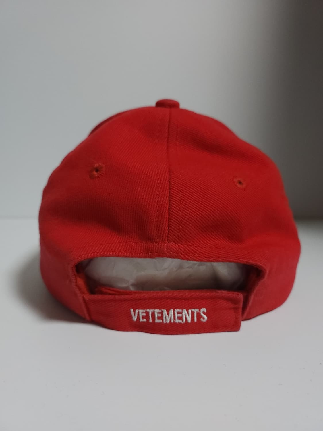 OS 베트멍 레드 오뜨꾸띄르 자수 볼캡 모자 V0921 상품이미지4