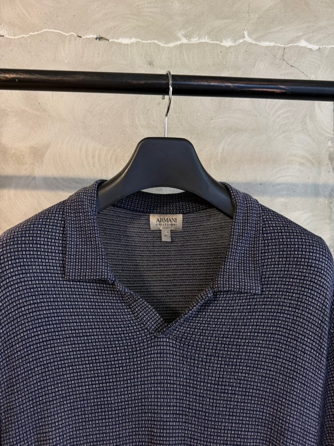 아르마니 꼴레지오니 오픈칼라넥 셔츠 105 상품이미지3