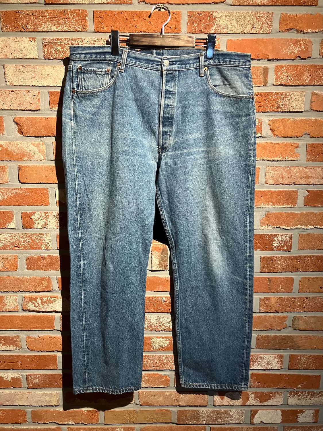 90s 빈티지 리바이스 501 데님 팬츠 빅사이즈 상품이미지2