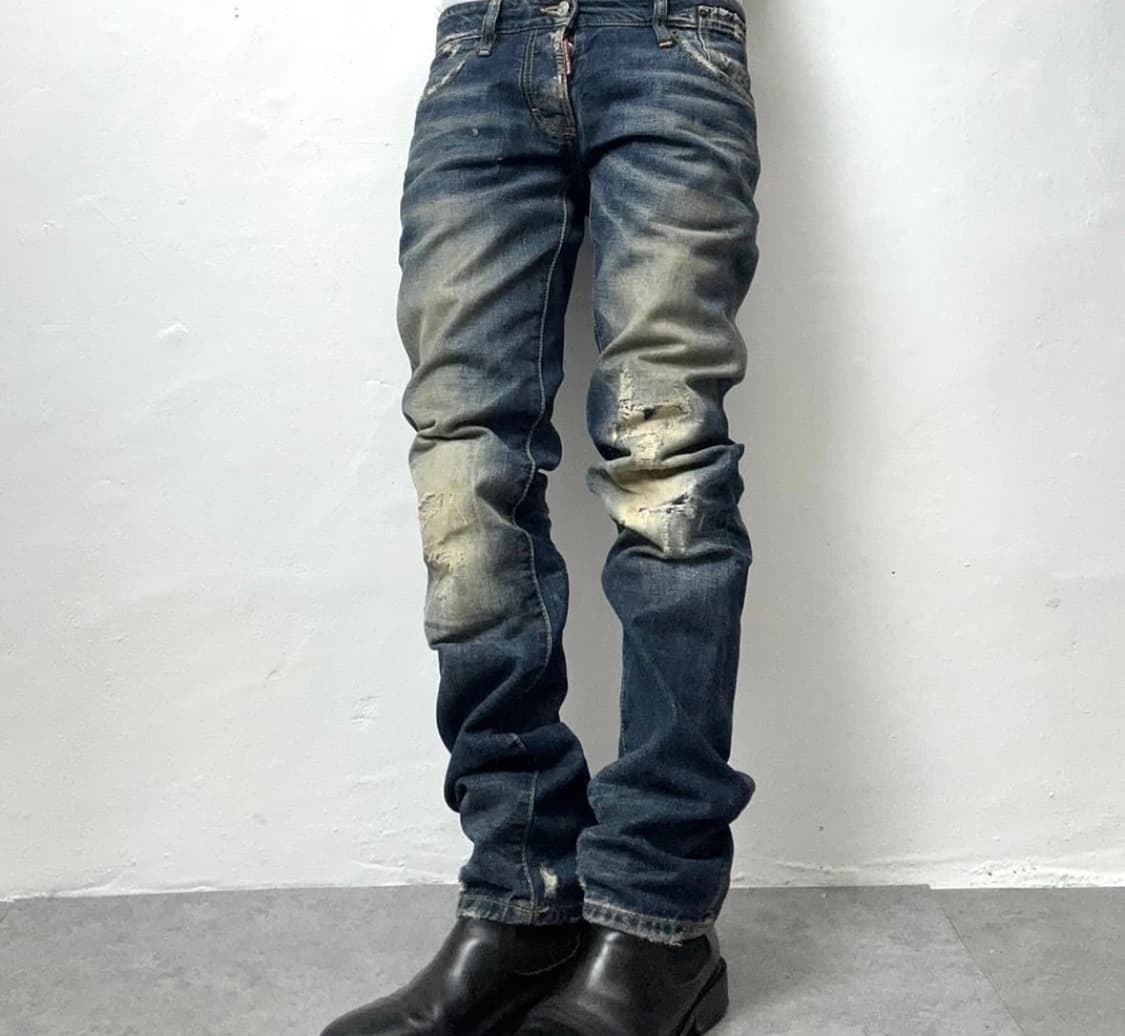 DSQUARED2 2013 Archive Distressed Slim-F 상품이미지2