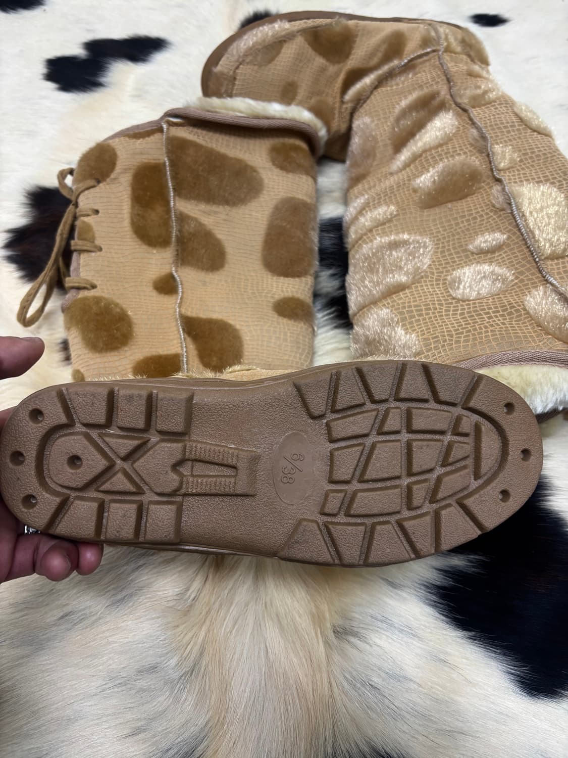 [Mori Girl] kawaii Lace Detail Beige Boo 상품이미지5