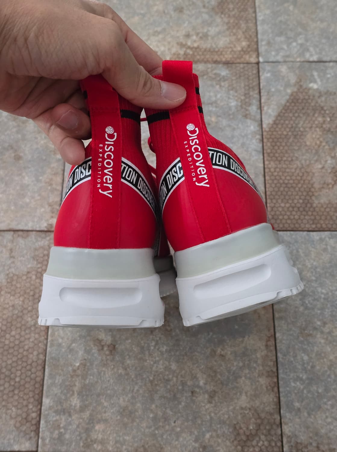 (240)디스커버리 에일리 하이퍼 니트 1.0 레드 상품이미지8