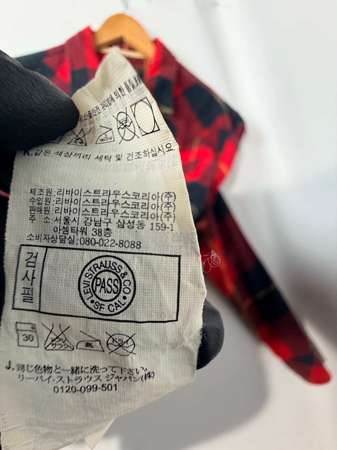 리바이스 면 셔츠 남방  상품이미지7