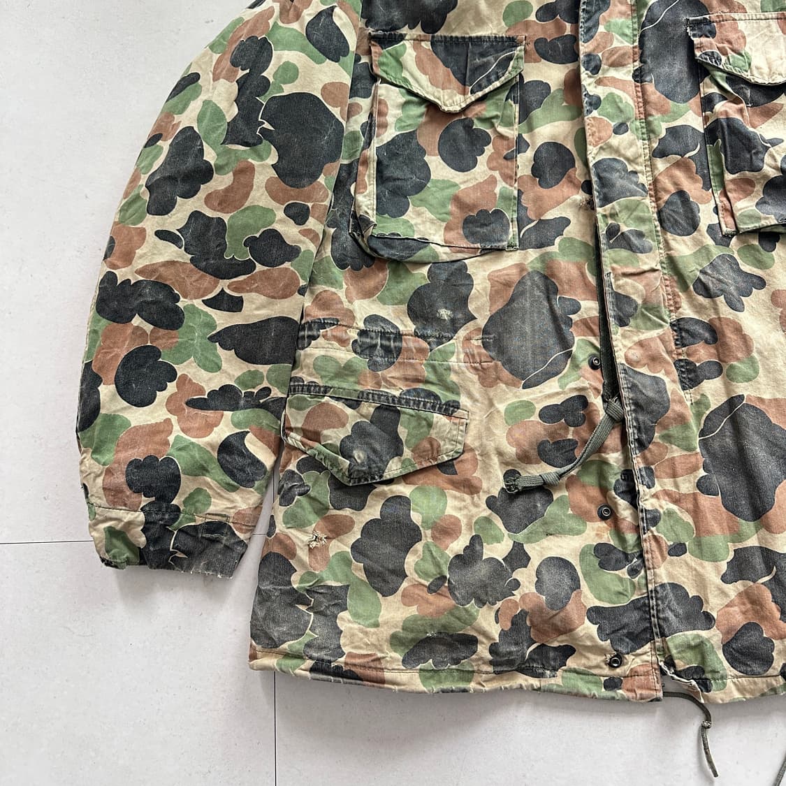 70s SO-SEW 제작 덕카모 프로그스킨 패턴 M65 필드자켓 상품이미지4