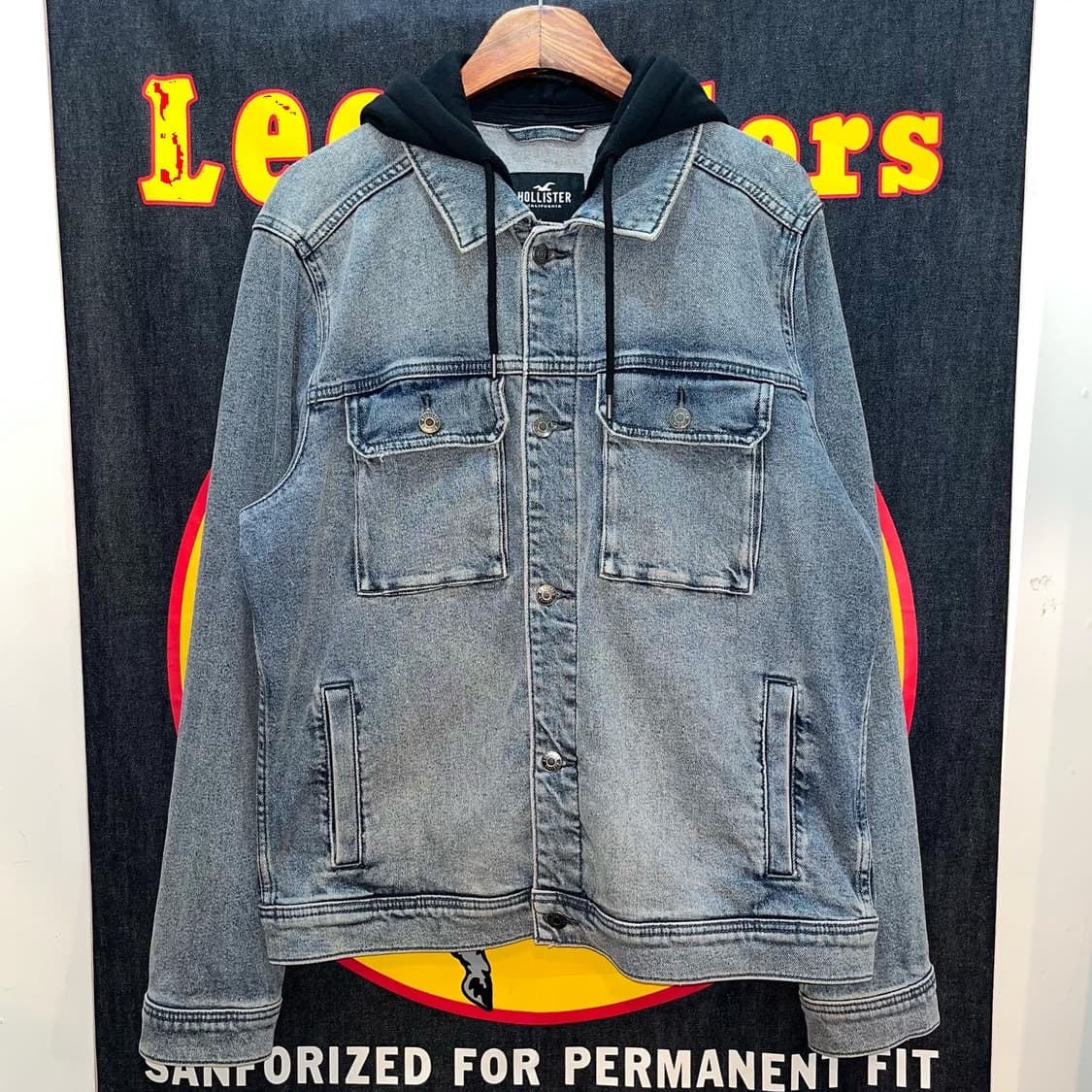  HOLLISTER Denim Hood Jacket 상품이미지4