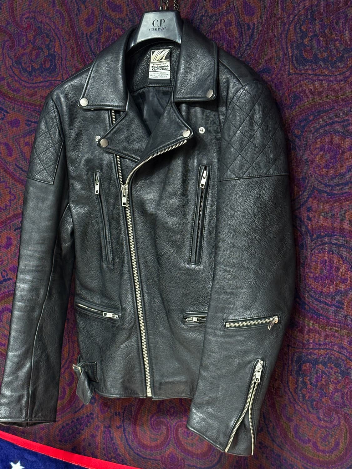 비바스튜디오 더블라이더 가죽자켓  상품이미지2