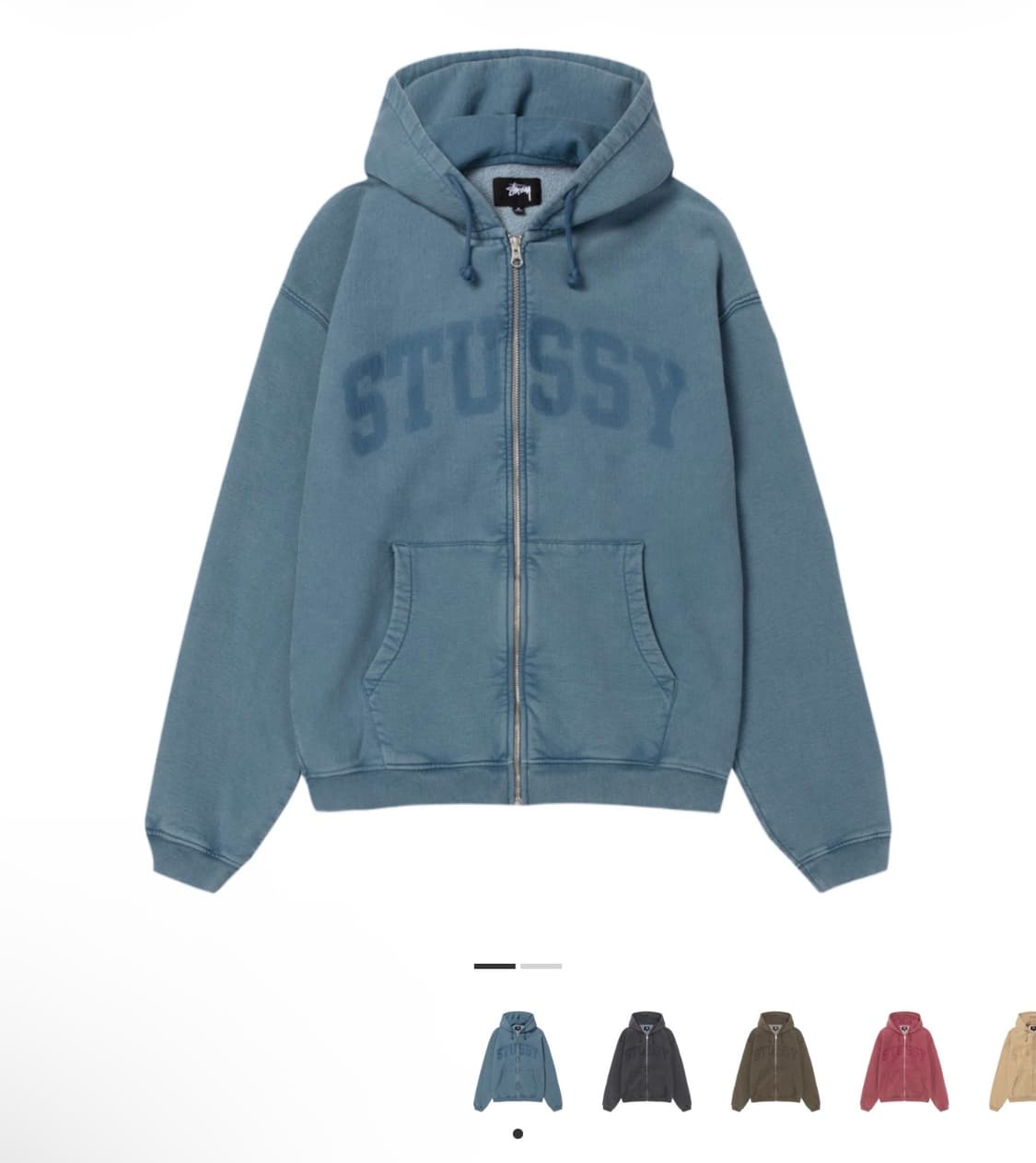스투시 후드집업 s 상품이미지1