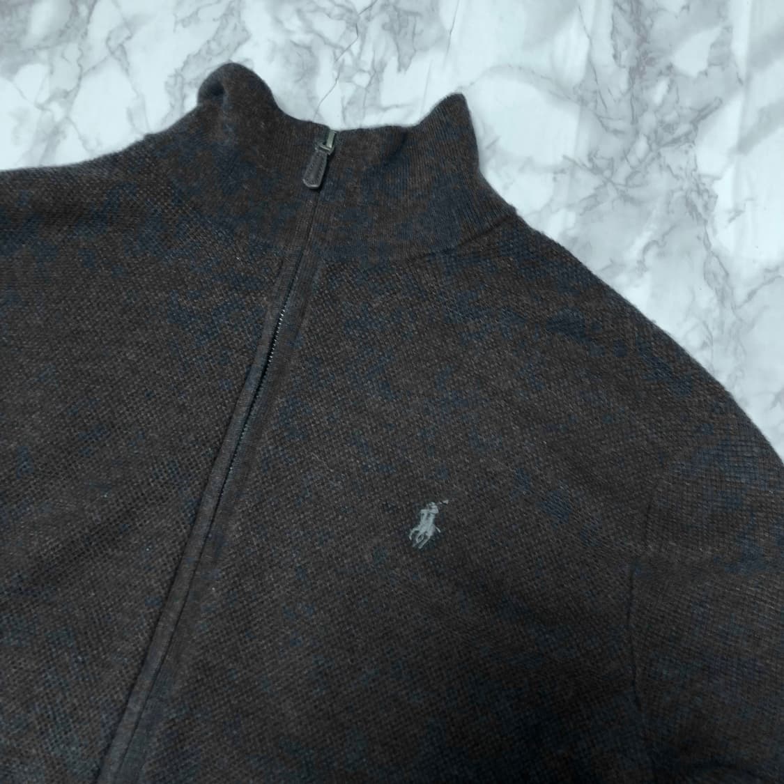 폴로 랄프로렌 니트 집업 자켓 거의새거 남성용 상품이미지2
