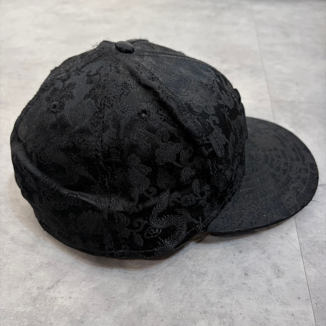7 뉴에라 뉴욕 양키스 59FIFTY 빈티지 자수 피티드 캡 모자 블랙 상품이미지2