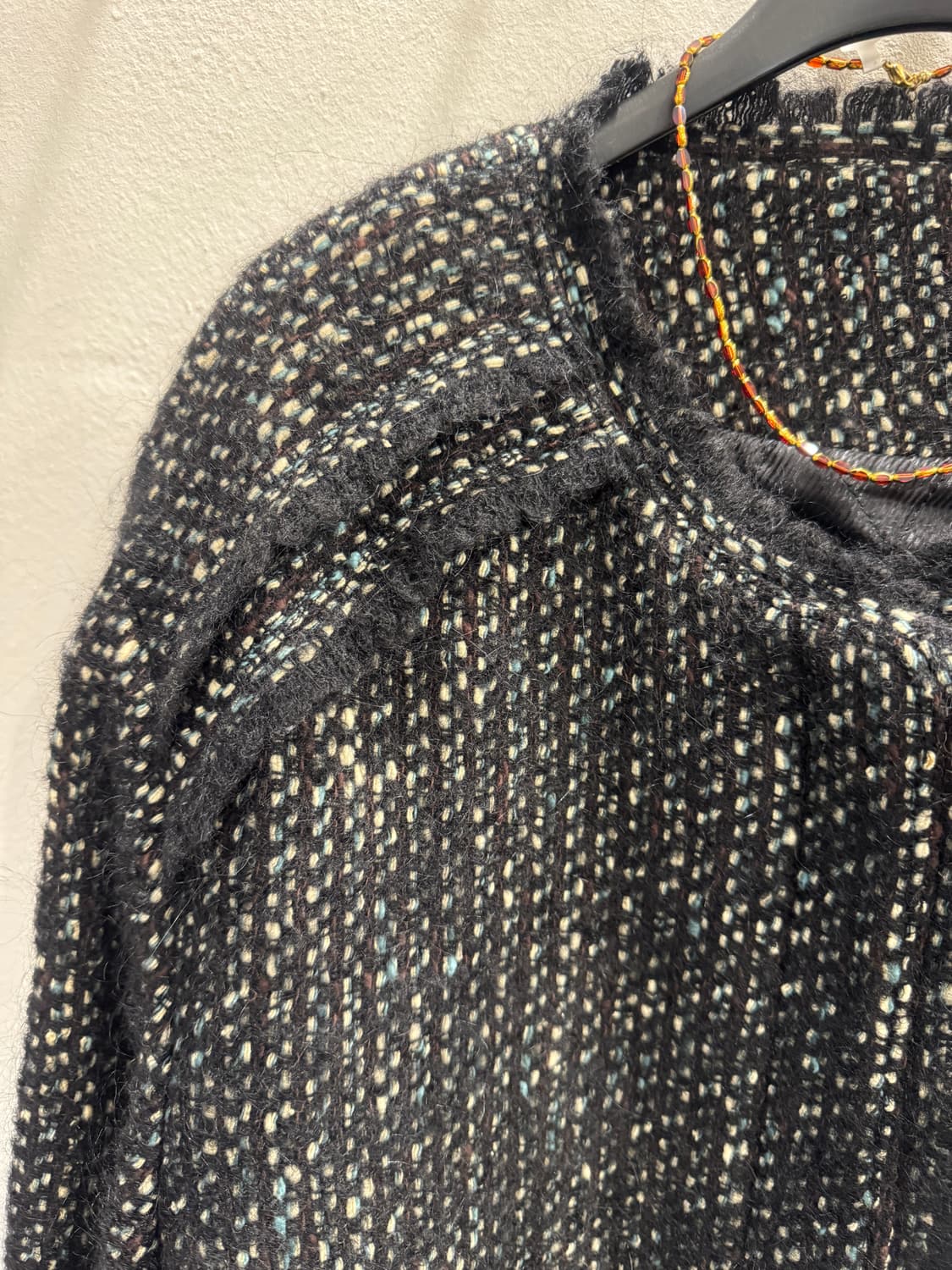 vintage 트위드 집업자켓 상품이미지3