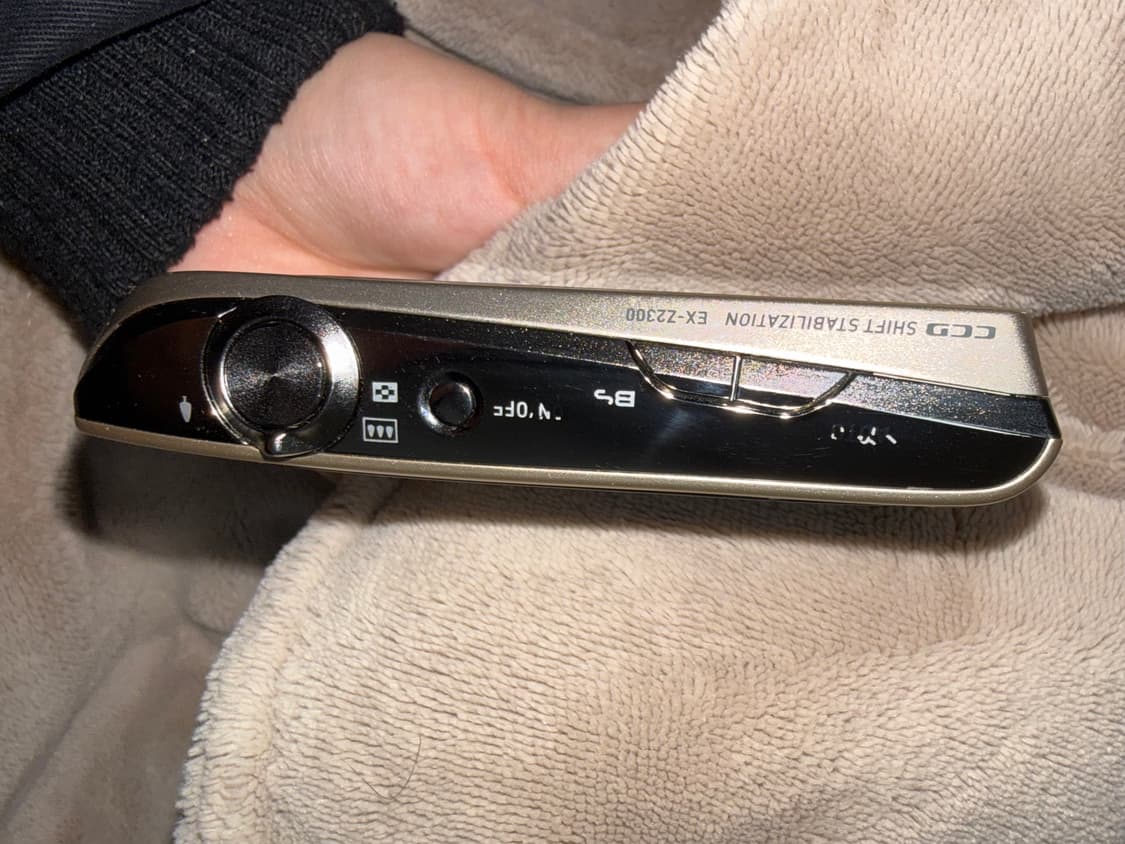 카시오 엑슬림 z2300 골드 (작례o) 상품이미지5