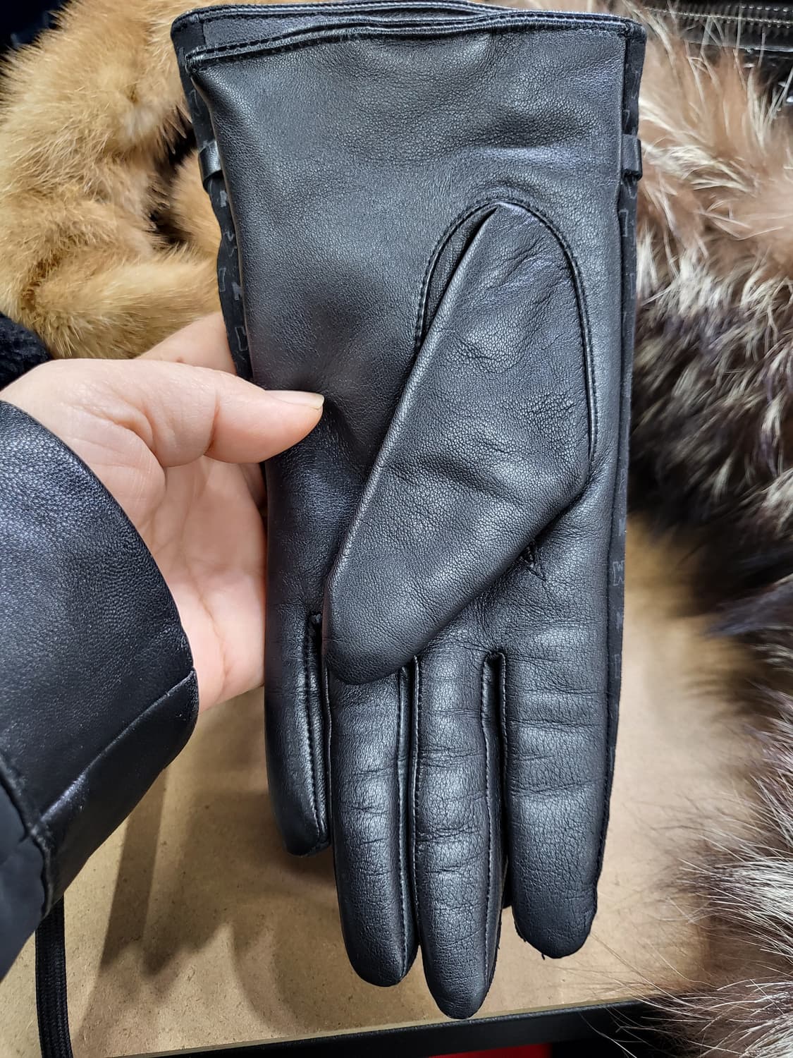 메트로시티 양가죽 장갑 상품이미지2