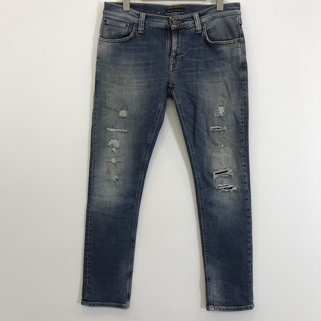 누디진 타이트롱존 스티안 레플리카 청바지 [31인치] 상품이미지1