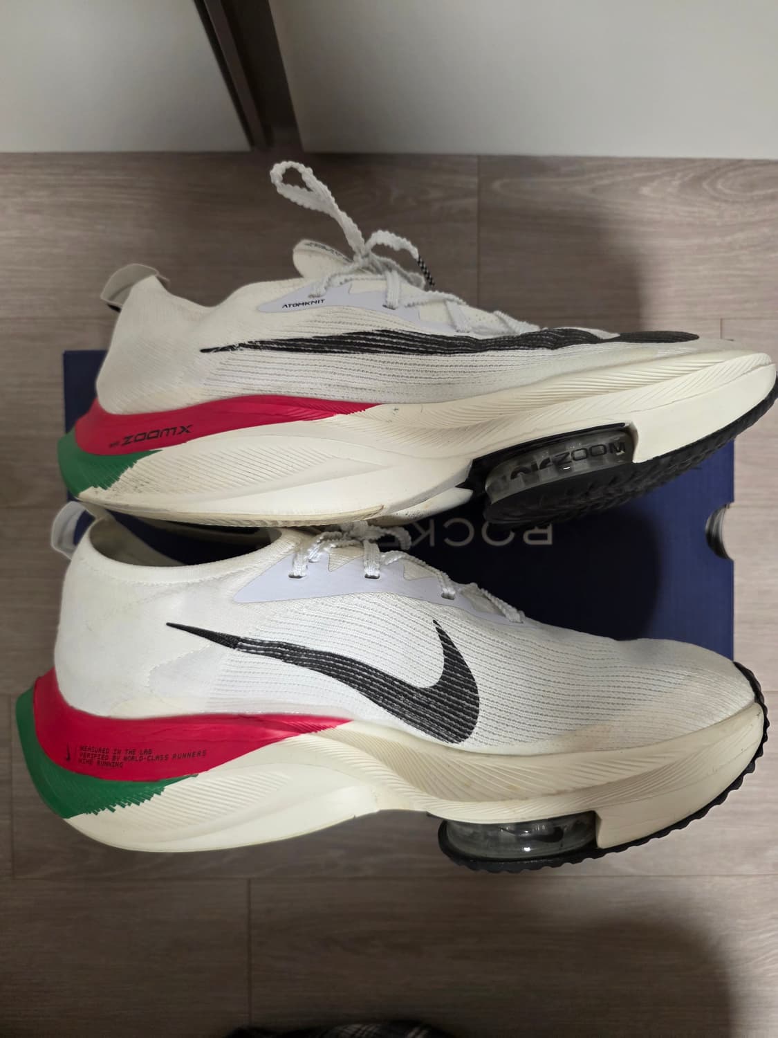 나이키 에어 줌 알파 플라이 넥스트 엘리우드 킵초게 러닝화 285 상품이미지5