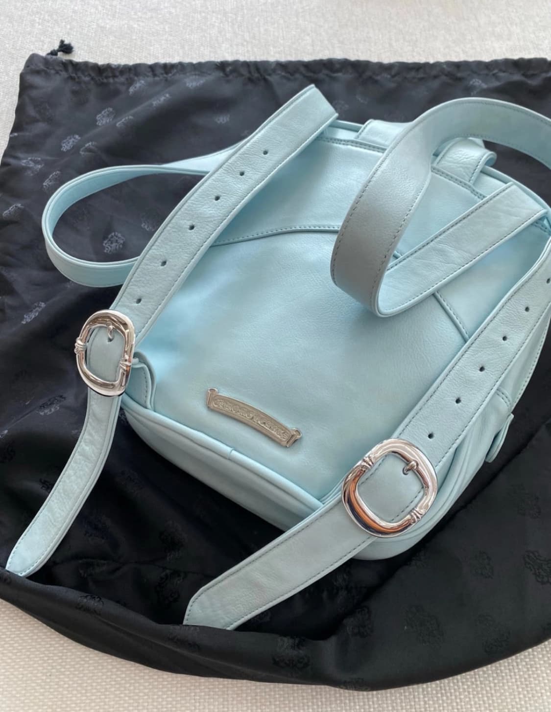 정품 크롬하츠 크로스패치 백팩  상품이미지4