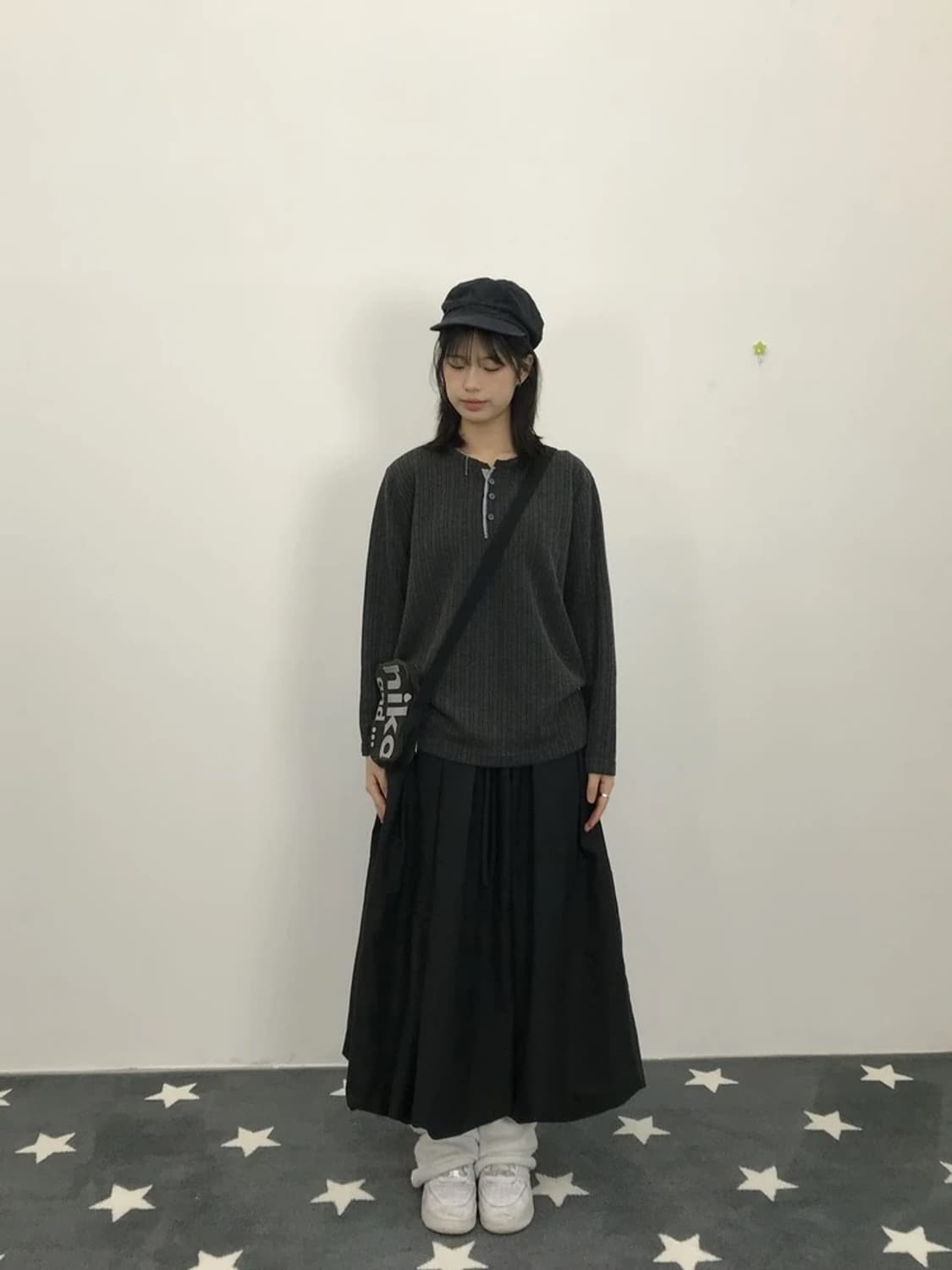 JPN Minimal Henley Long Sleeve 상품이미지1