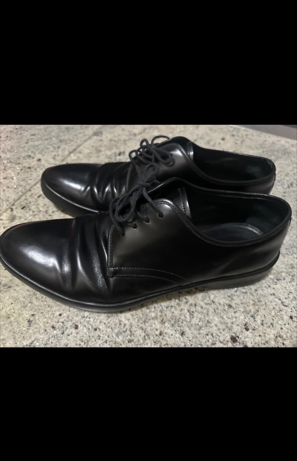 [프라다/빈티지] 플레인 토 더비 / 6.5 size 상품이미지2