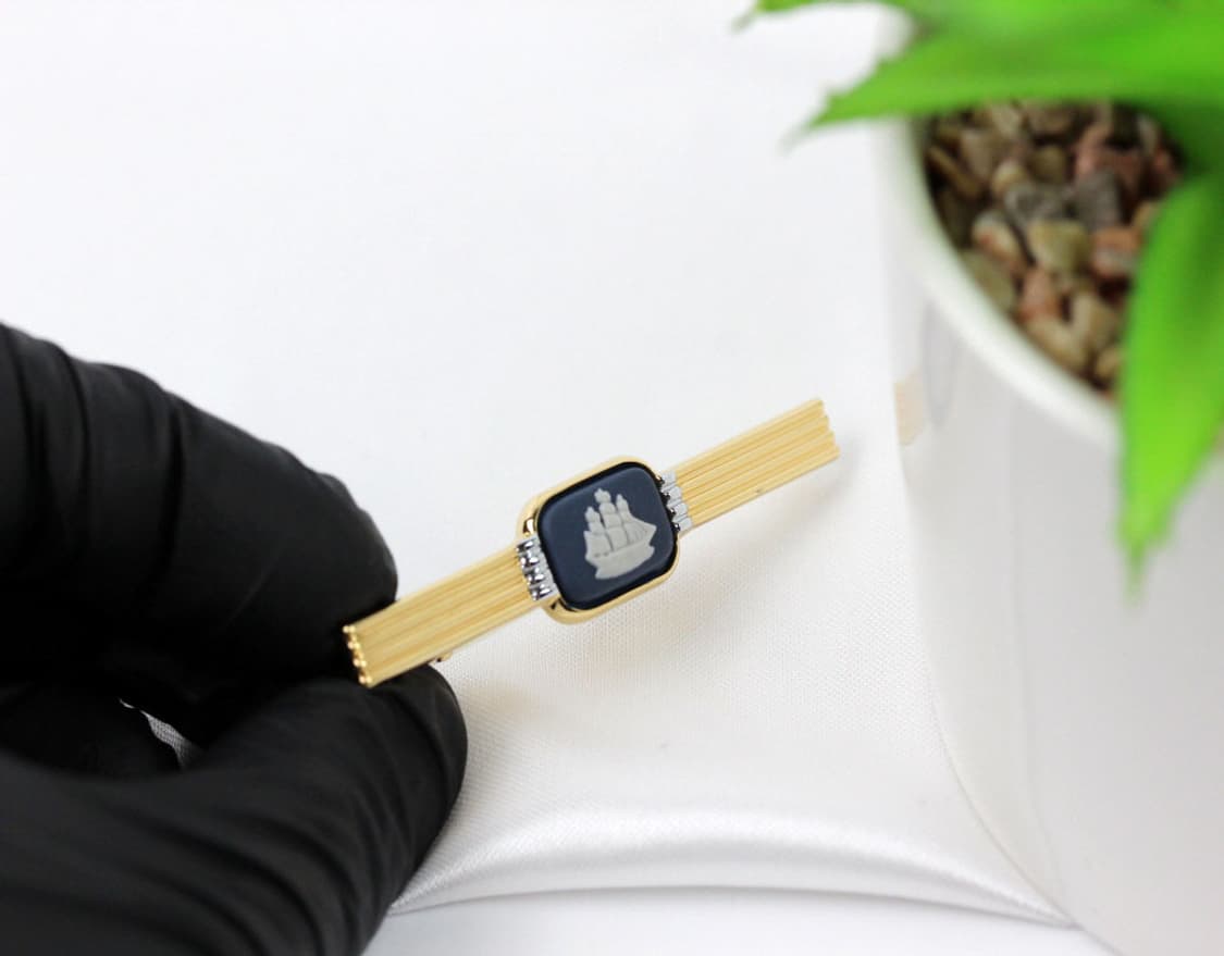 웨지우드 A등급 5.5cm 도자기 명품 넥타이핀 제스퍼 상품이미지4