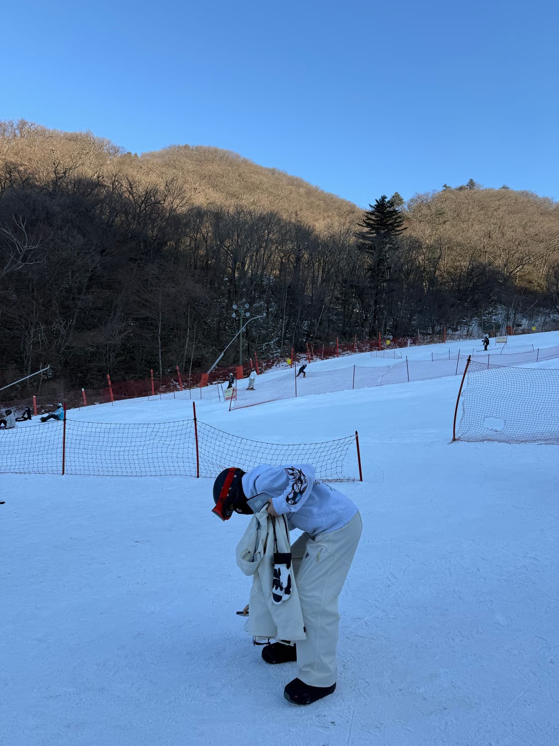 크롬하츠 매티보이 플레임 후드 그레이 상품이미지4