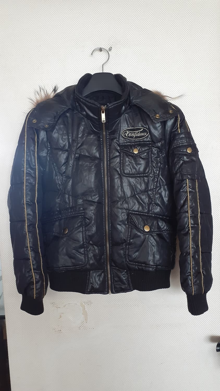 메이폴 여성 솜패딩 블랙 유광 85 상품이미지2