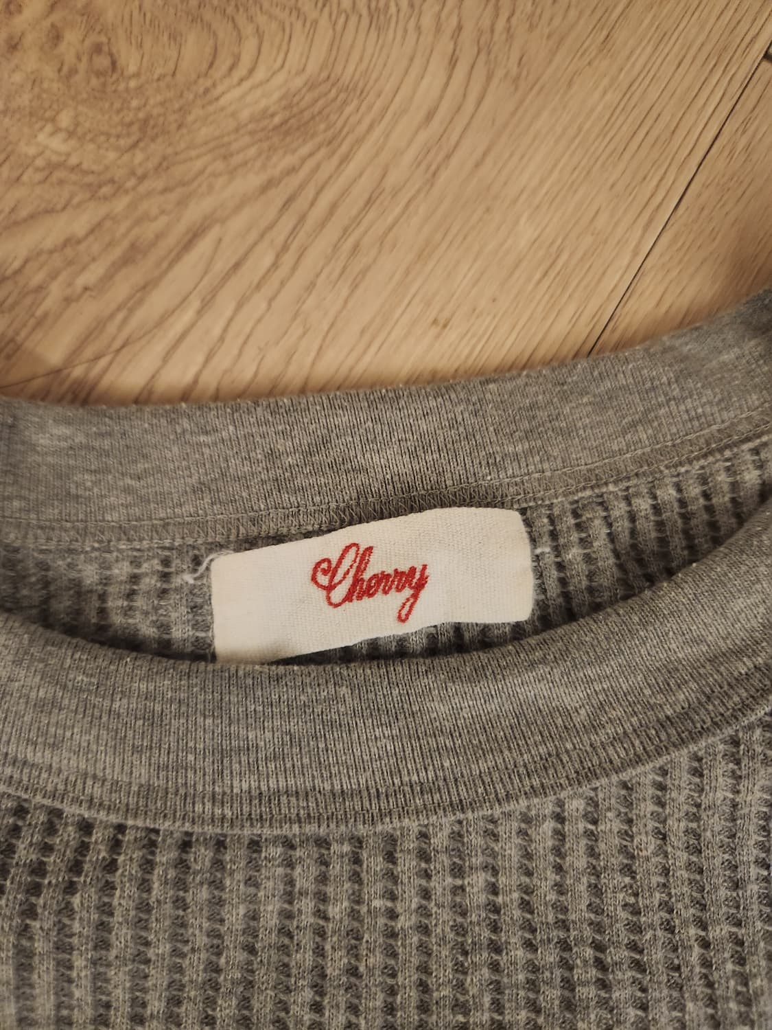 Cherry LA 와플롱슬리브 상품이미지2