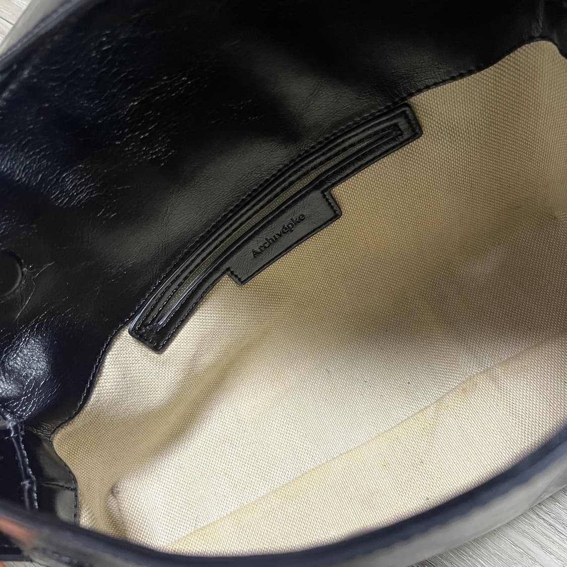 아카이브앱크 가방 Clip fold bag 블랙 상품이미지9