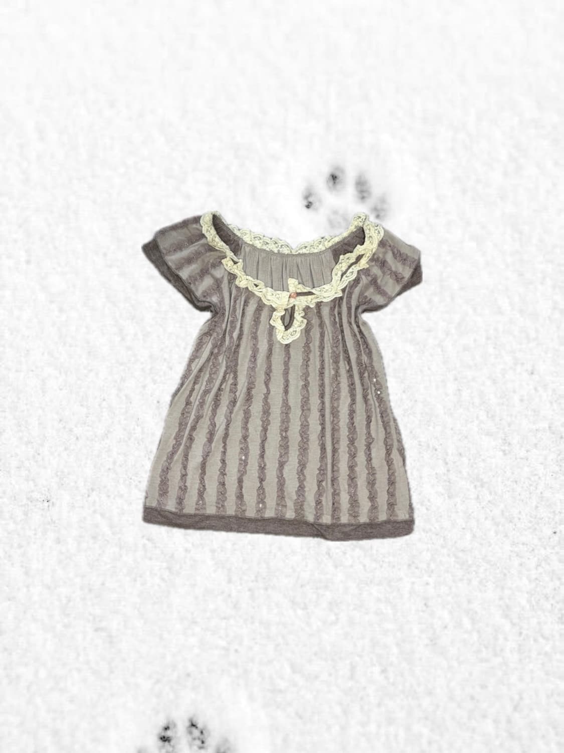 Purple lace top 상품이미지1